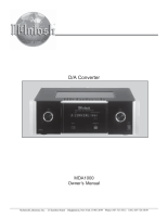 McIntosh MDA-1000 - Owners manual